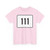 MA Route 111 (Massachusetts) (Road Sign) T-Shirt