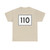MA Route 110 (Massachusetts) (Road Sign) T-Shirt