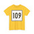 MA Route 109 square (Massachusetts) (Road Sign) T-Shirt