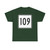 MA Route 109 square (Massachusetts) (Road Sign) T-Shirt