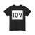 MA Route 109 (Massachusetts) (Road Sign) T-Shirt