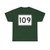 MA Route 109 (Massachusetts) (Road Sign) T-Shirt