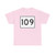 MA Route 109 (Massachusetts) (Road Sign) T-Shirt