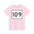 MA Route 109 (Massachusetts) (Road Sign) T-Shirt