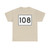 MA Route 108 (Massachusetts) (Road Sign) T-Shirt
