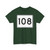 MA Route 108 (Massachusetts) (Road Sign) T-Shirt