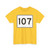 MA Route 107 (Massachusetts) (Road Sign) T-Shirt