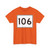 MA Route 106 (Massachusetts) (Road Sign) T-Shirt