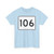MA Route 106 (Massachusetts) (Road Sign) T-Shirt