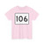 MA Route 106 (Massachusetts) (Road Sign) T-Shirt