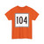 MA Route 104 square (Massachusetts) (Road Sign) T-Shirt