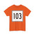 MA Route 103 square (Massachusetts) (Road Sign) T-Shirt