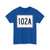 MA Route 102A (Massachusetts) (Road Sign) T-Shirt