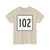 MA Route 102 square (Massachusetts) (Road Sign) T-Shirt