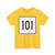 MA Route 101 square (Massachusetts) (Road Sign) T-Shirt