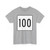 MA Route 100 square (Massachusetts) (Road Sign) T-Shirt
