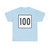 MA Route 100 square (Massachusetts) (Road Sign) T-Shirt