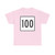 MA Route 100 square (Massachusetts) (Road Sign) T-Shirt
