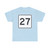 MA Route 27 (Massachusetts) (Road Sign) T-Shirt