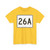 MA Route 26A (Massachusetts) (Road Sign) T-Shirt