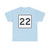 MA Route 22 (Massachusetts) (Road Sign) T-Shirt