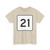 MA Route 21 (Massachusetts) (Road Sign) T-Shirt