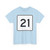 MA Route 21 (Massachusetts) (Road Sign) T-Shirt