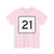 MA Route 21 (Massachusetts) (Road Sign) T-Shirt