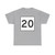 MA Route 20 (Massachusetts) (Road Sign) T-Shirt