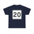 MA Route 20 (Massachusetts) (Road Sign) T-Shirt
