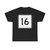 MA Route 16 (Massachusetts) (Road Sign) T-Shirt