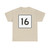 MA Route 16 (Massachusetts) (Road Sign) T-Shirt