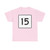 MA Route 15 (Massachusetts) (Road Sign) T-Shirt