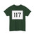 MA Route 117 (Massachusetts) (Road Sign) T-Shirt