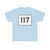MA Route 117 (Massachusetts) (Road Sign) T-Shirt