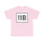 MA Route 11B (Massachusetts) (Road Sign) T-Shirt