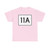 MA Route 11A (Massachusetts) (Road Sign) T-Shirt