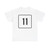MA Route 11 (Massachusetts) (Road Sign) T-Shirt