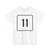 MA Route 11 (Massachusetts) (Road Sign) T-Shirt
