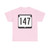 WIS 147 (Wisconsin) (Road Sign) T-Shirt