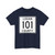 Logan County Route 101 OH (Ohio) (Road Sign) T-Shirt