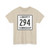 Liberty Township Route 294 Logan County Ohio (Ohio) (Road Sign) T-Shirt