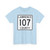 Lawrence County Route 107 OH (Ohio) (Road Sign) T-Shirt