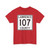 Lawrence County Route 107 OH (Ohio) (Road Sign) T-Shirt