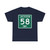 Jackson Township Route 58 Coshocton County Ohio (Ohio) (Road Sign) T-Shirt