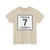 Itasca County Route 7 (Minnesota) (Road Sign) T-Shirt