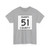 Isanti County 51 MN (Minnesota) (Road Sign) T-Shirt