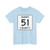 Isanti County 51 MN (Minnesota) (Road Sign) T-Shirt