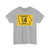 Iowa Primary 14 (Iowa) (Road Sign) T-Shirt