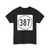 Iowa 387 1948 (Iowa) (Road Sign) T-Shirt